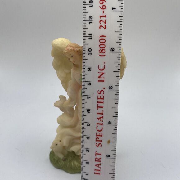 Seraphim Classics Angel Faith Flowers Lamb “The Easter Angel” Roman 81660 - Picture 3 of 10
